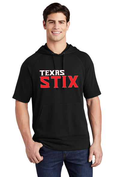 Adult STIX short sleeve hoodie