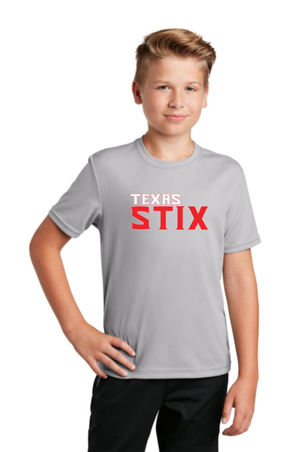 Youth DRYFIT TEXAS STIX BASEBALL tee