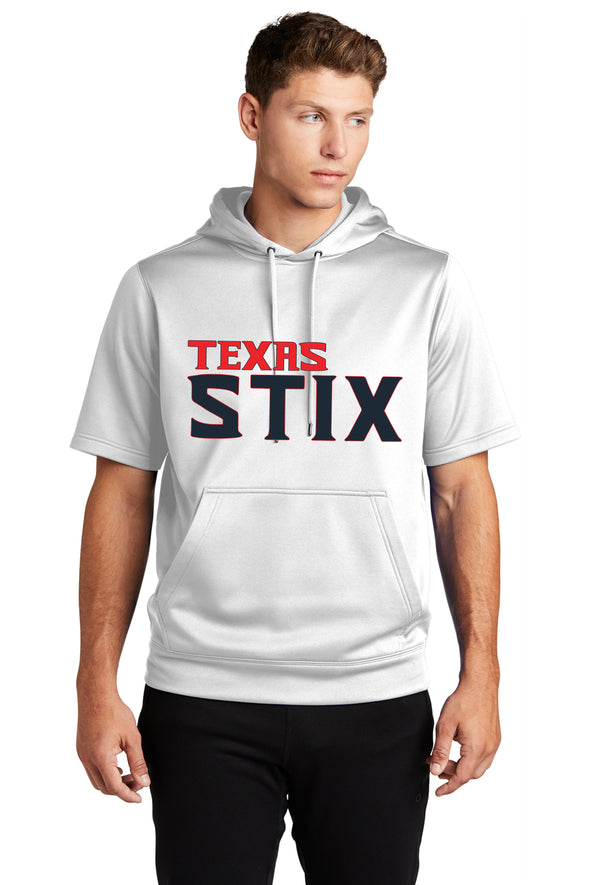 Adult Texas STIX short sleeve performance hoodie