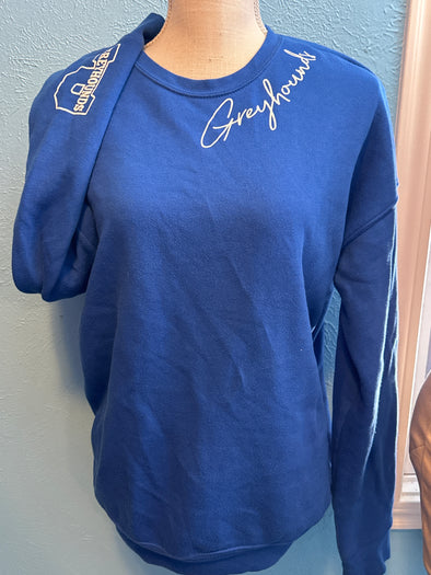 Adult L Greyhounds neckline Bella Sweatshirt