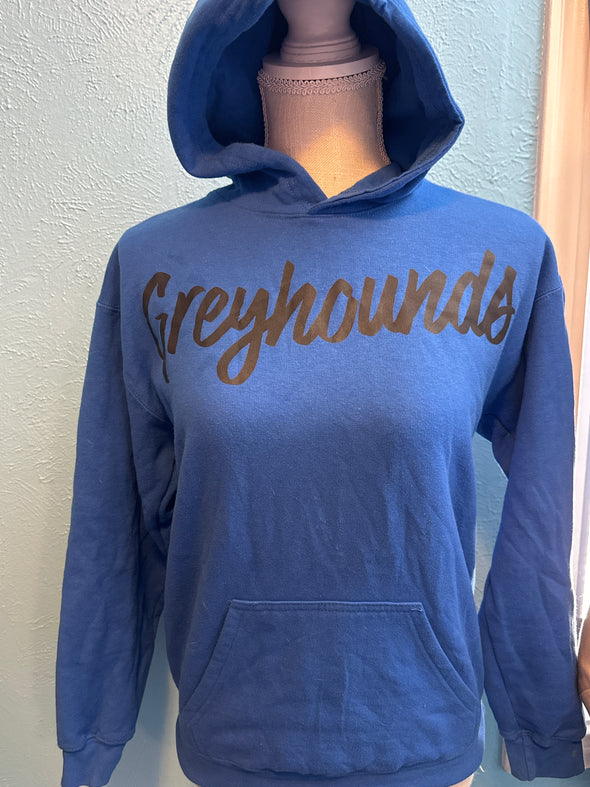 Youth L Blue Greyhounds Hoodie