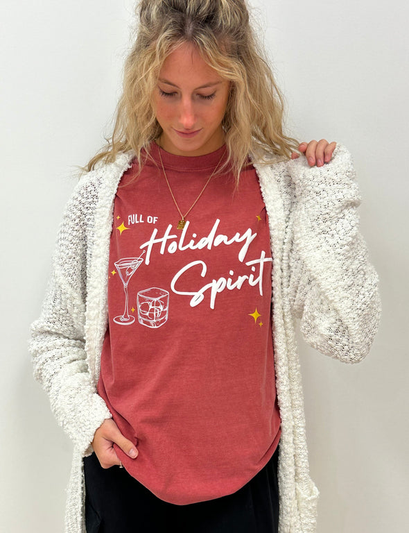 Full Of Holiday Spirit PUFF - SHIP DATE 10/1 OR BEFORE