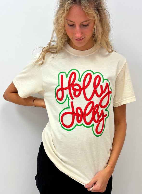 Holly Jolly Puff Script - CHRISTMAS (10/1 SHIP DATE)