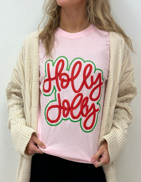 Holly Jolly Puff Script - CHRISTMAS (10/1 SHIP DATE)