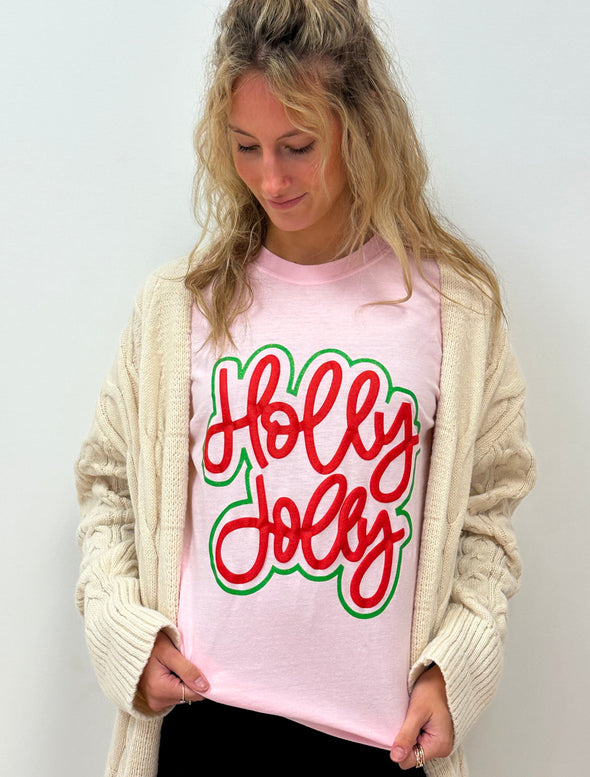 Holly Jolly Puff Script - CHRISTMAS (10/1 SHIP DATE)