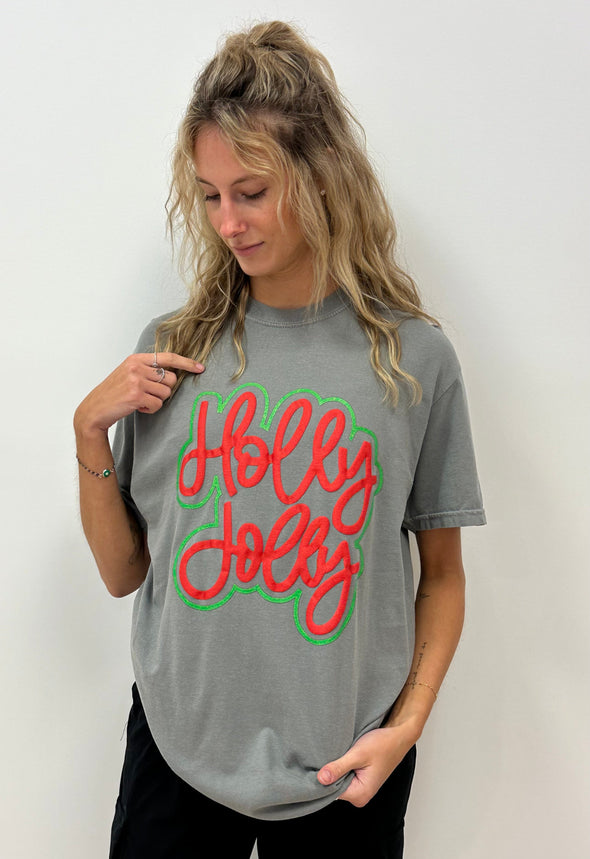 Holly Jolly Puff Script - CHRISTMAS (10/1 SHIP DATE)