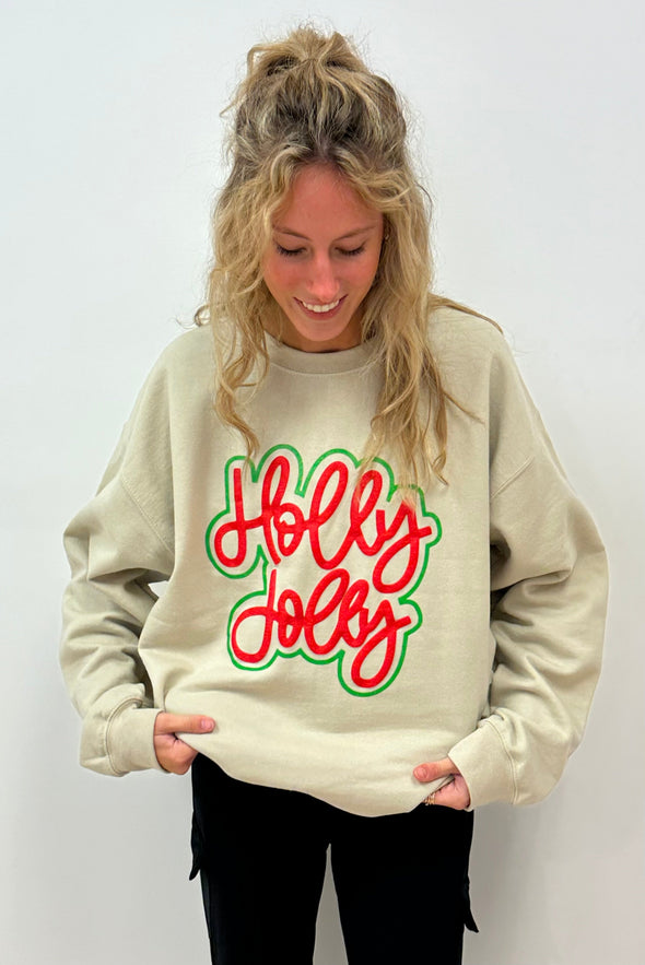 Holly Jolly Puff Script - CHRISTMAS (10/1 SHIP DATE)