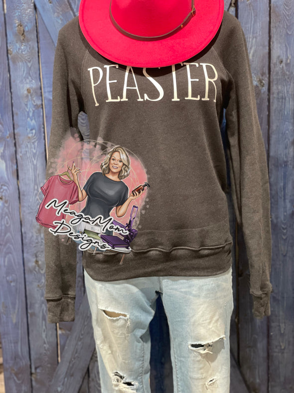 PEASTER block Crew Sweatshirt