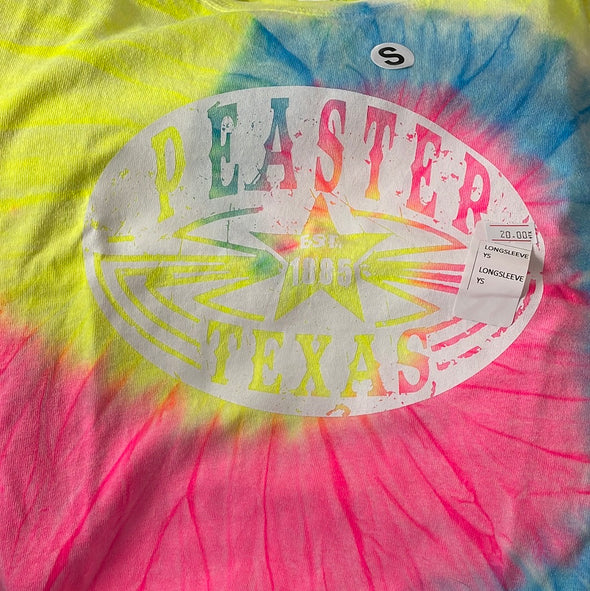 Youth Tie Dye Peaster Longsleeve